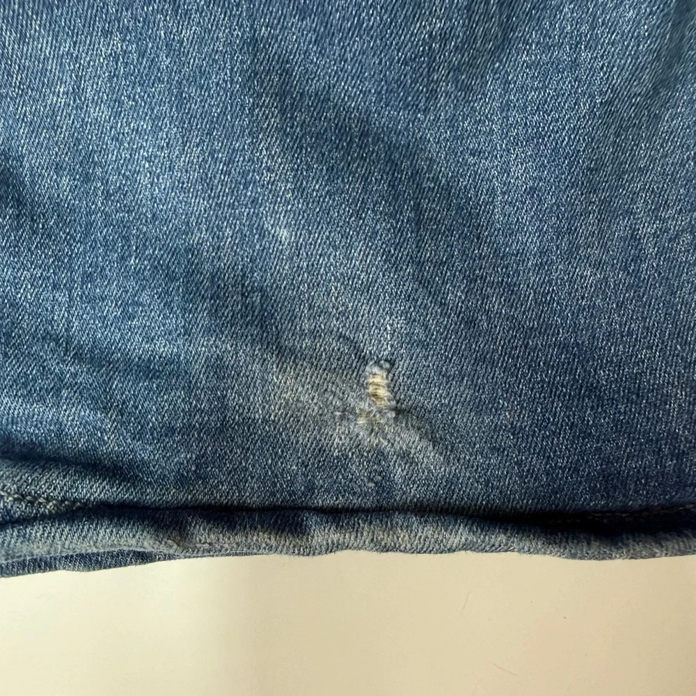 Lucky Brand Jeans Womens 30x32 Blue Uni High Rise Flare Medium Wash Stretch